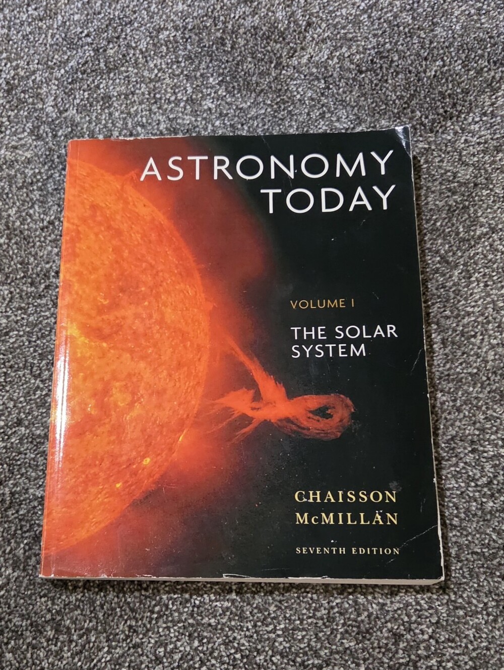 Astronomy Today Volume I The Solar System Textbook 727 pages
